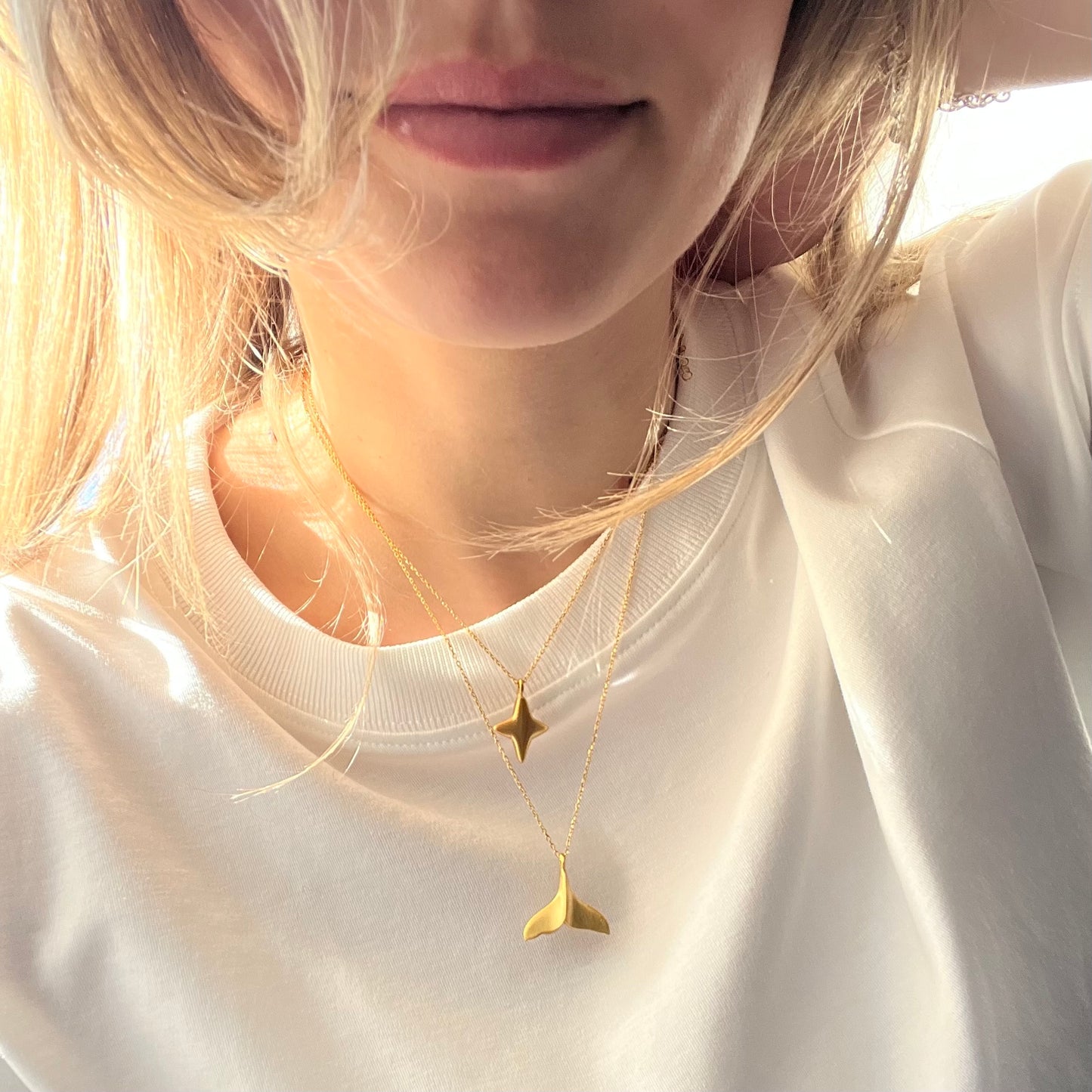 Whale Tail Necklace